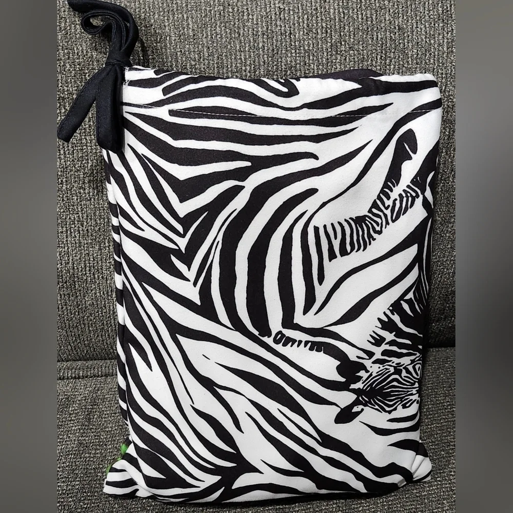 Johnny Was Aruba zebra floral beach blanket in bag. NWOT - Picture 3 of 6